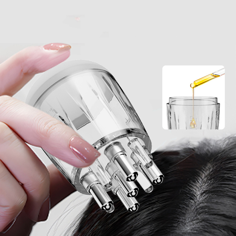 Hair Care Essential - Aplicador de cuero cabelludo, peine líquido,