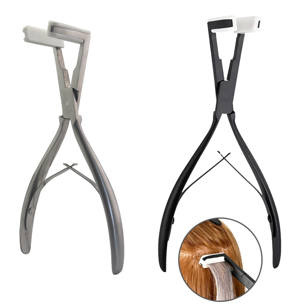 Hair Care Keratin - 1 unidad de pinzas de acero