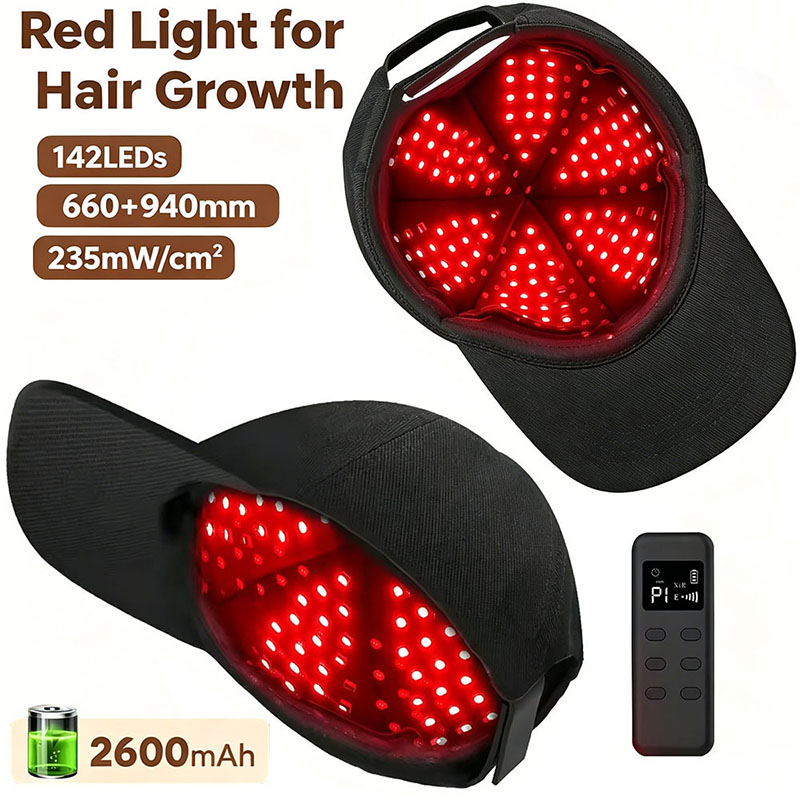 Hair Care Vegan - Gorro de terapia de luz roja