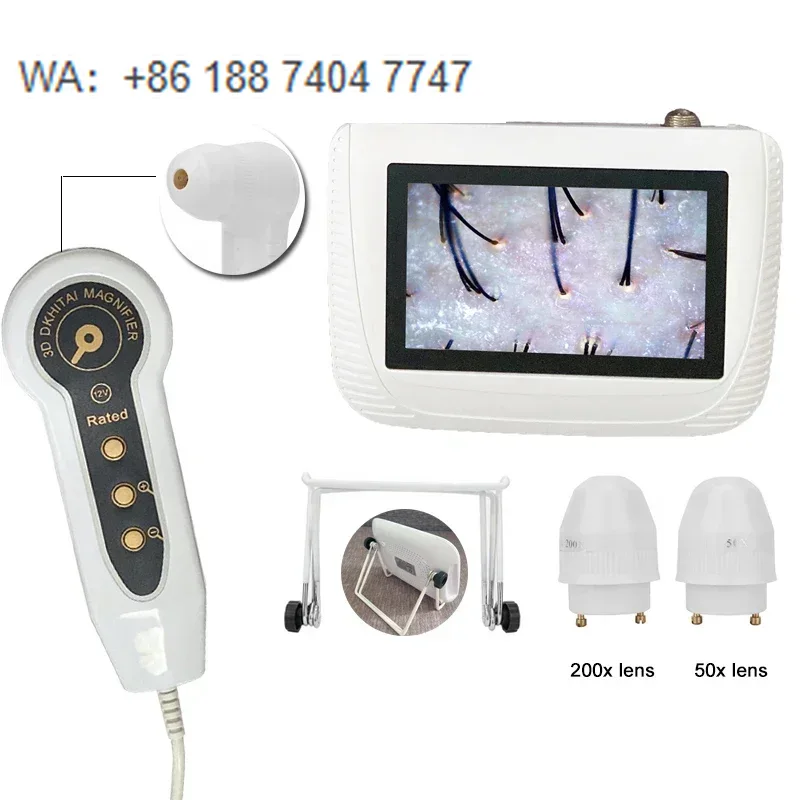 Hair Care Hospital - Analizador de Piel Portátil, Detector de