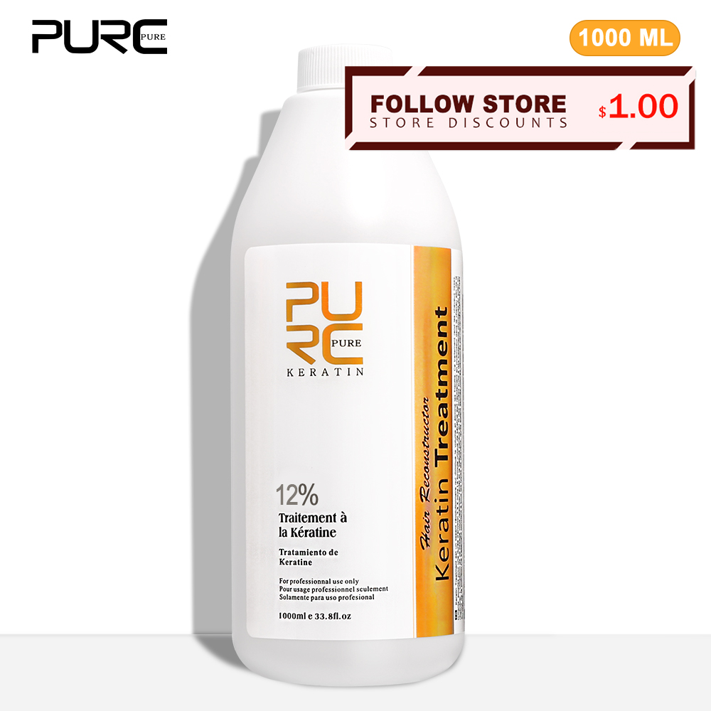 Hair Care Keratin - PURC 12% queratina tratamiento suavizante del