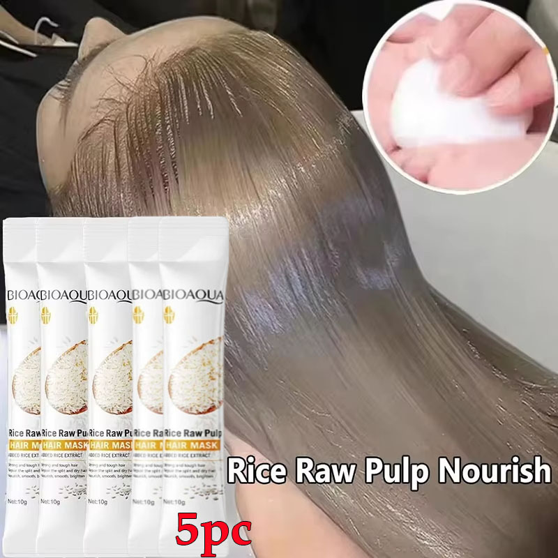 Hair Care Normal - Mascarilla Capilar de Queratina Mágica Rice,
