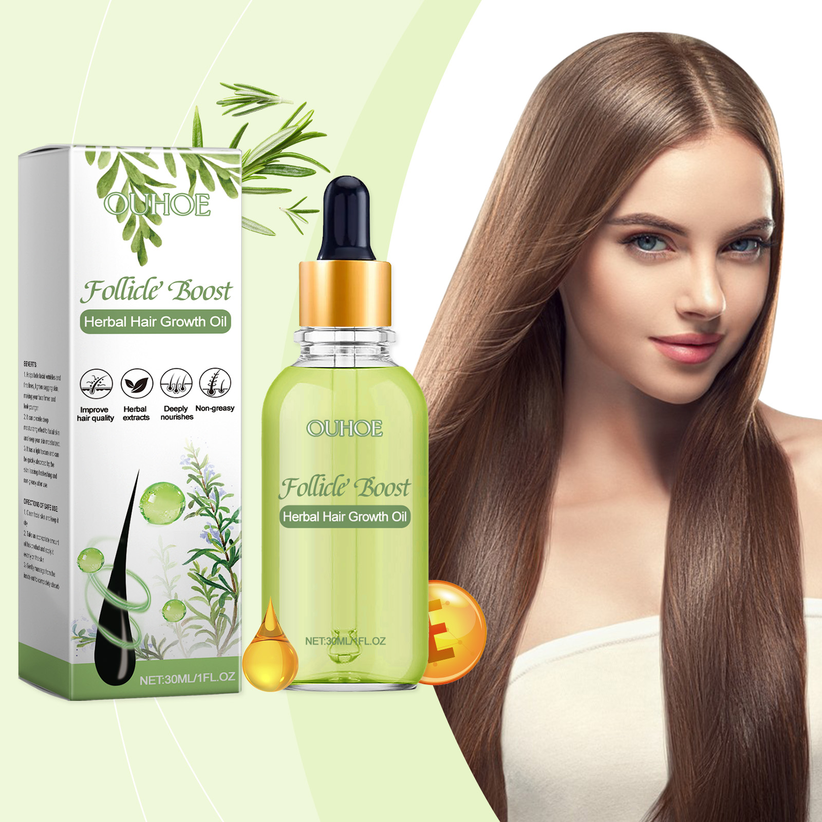 Hair Care Herbal Products - Aceite Herbal para el Crecimiento del