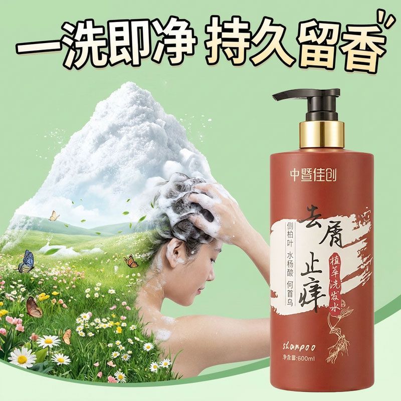 Hair Care Normal - Champú Suave y Refrescante, Anticaspa, Control