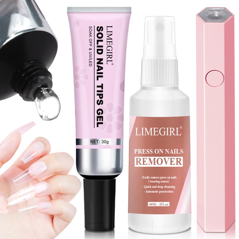 Hair Care Gel - 30g Gel Transparente Suave para Uñas,
