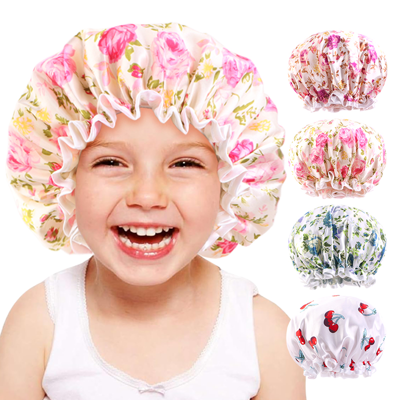 Hair Care For 5 Year Old Girl - Gorro de ducha ajustable de doble