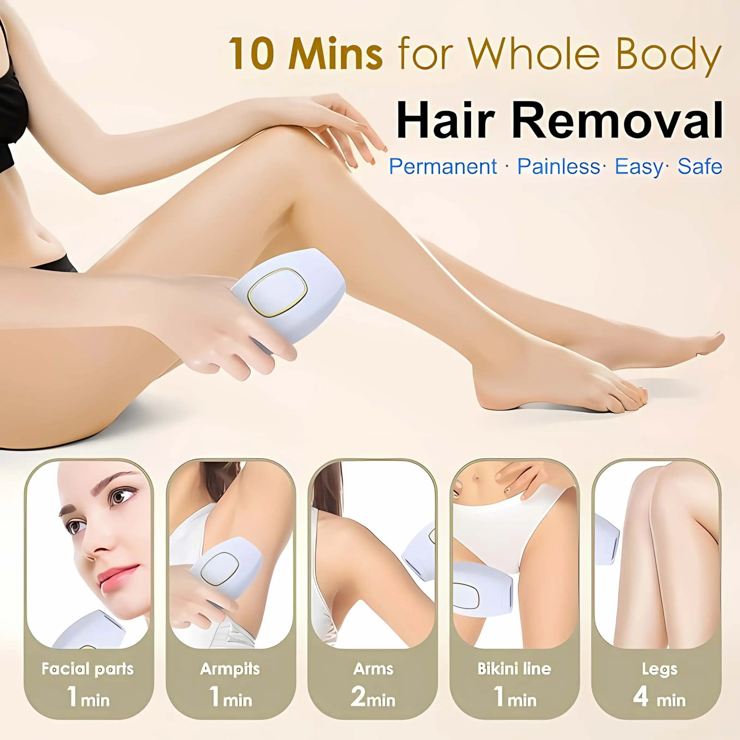 Dispositivo de Depilación Láse - From Home Hair Care reseña y precio