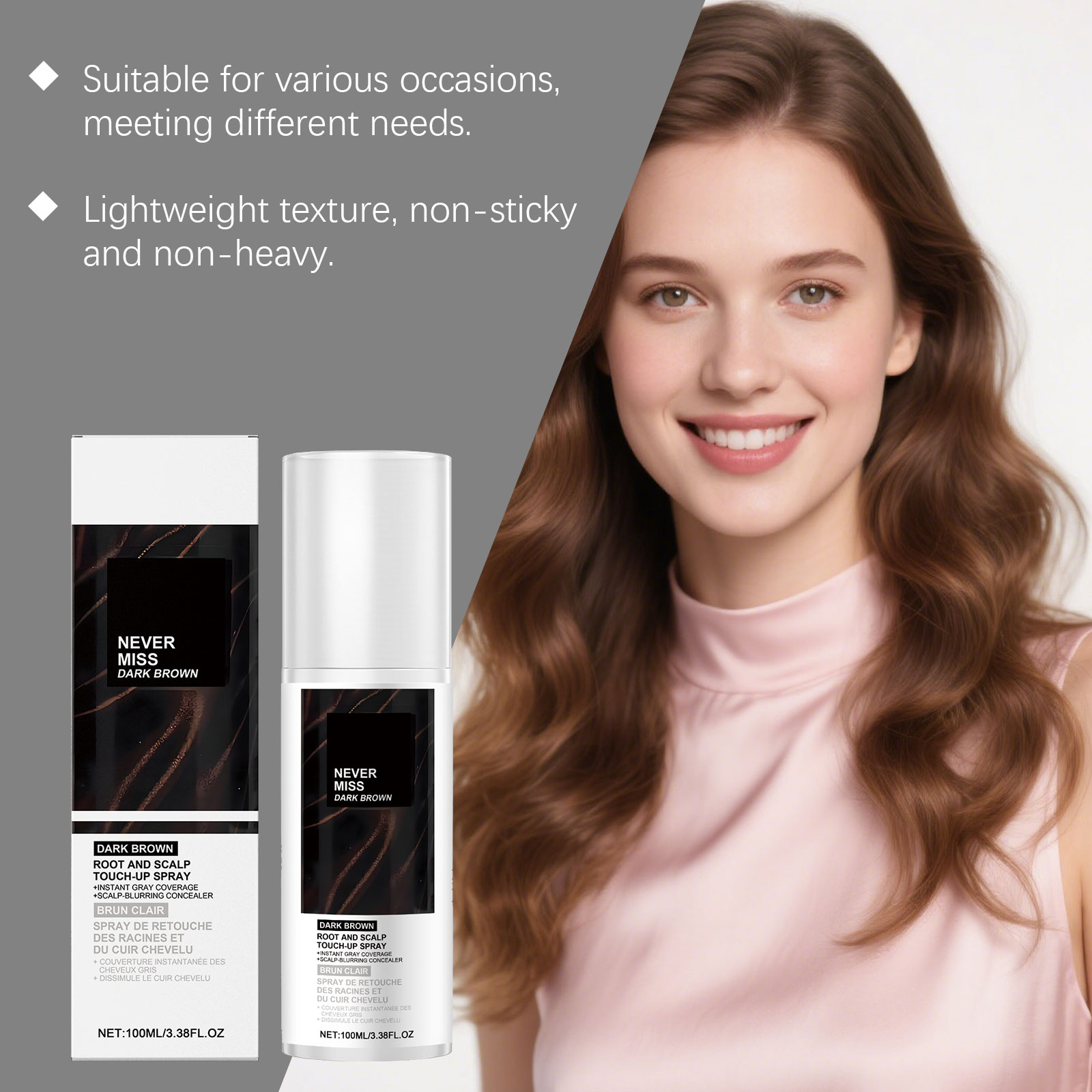 Spray de Color para el cabello - Hair Care Herbal Products reseña y precio