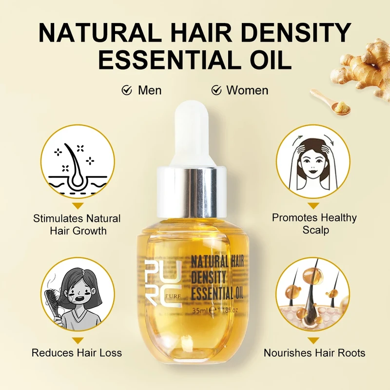 PURC-aceite para el crecimient - Hair Care Herbal Products reseña y precio