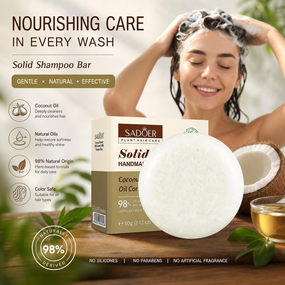 SADOER Champú de Coco 60g Seri - Hair Care Herbal Products reseña y precio