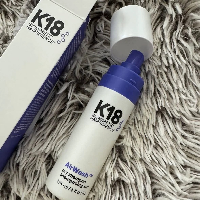 Champú Seco AirWash Biomimétic - Hair Care K18 reseña y precio