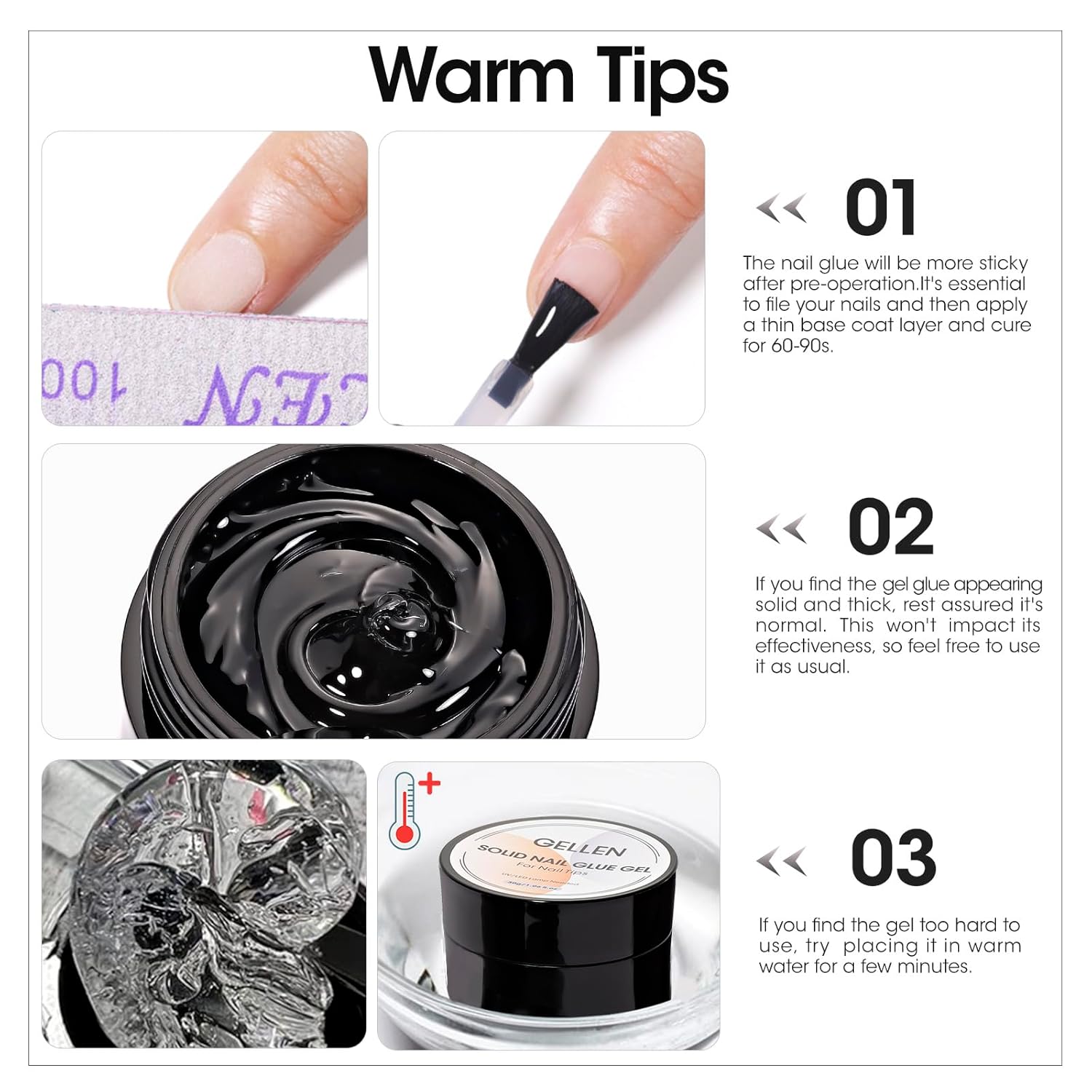 GELLEN - Gel Sólido para Uñas, - Hair Care Gel reseña y precio