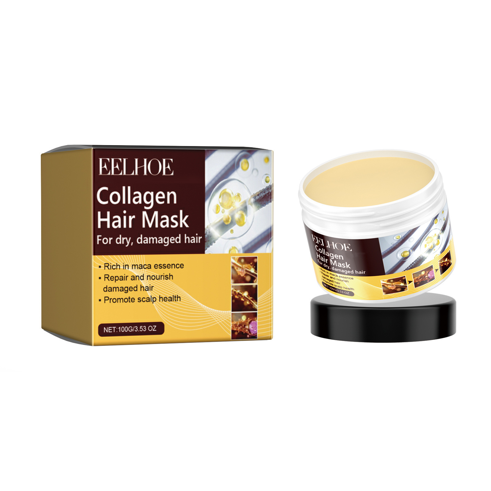 Mascarilla Capilar de Colágeno - Hair Care Vegan reseña y precio