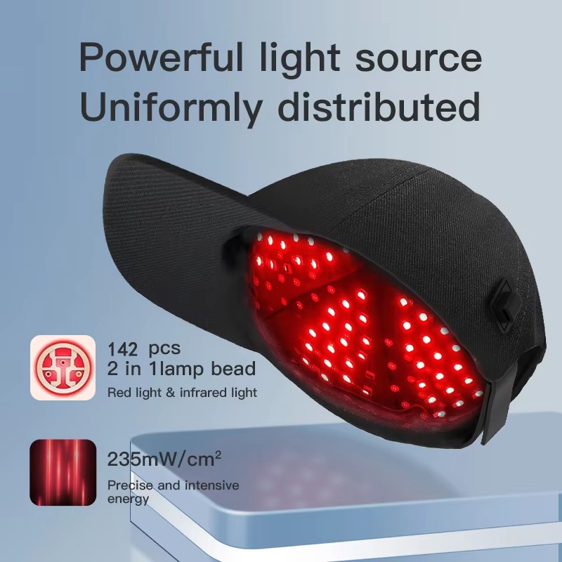 Gorro de terapia de luz roja L - Hair Care Vegan reseña y precio