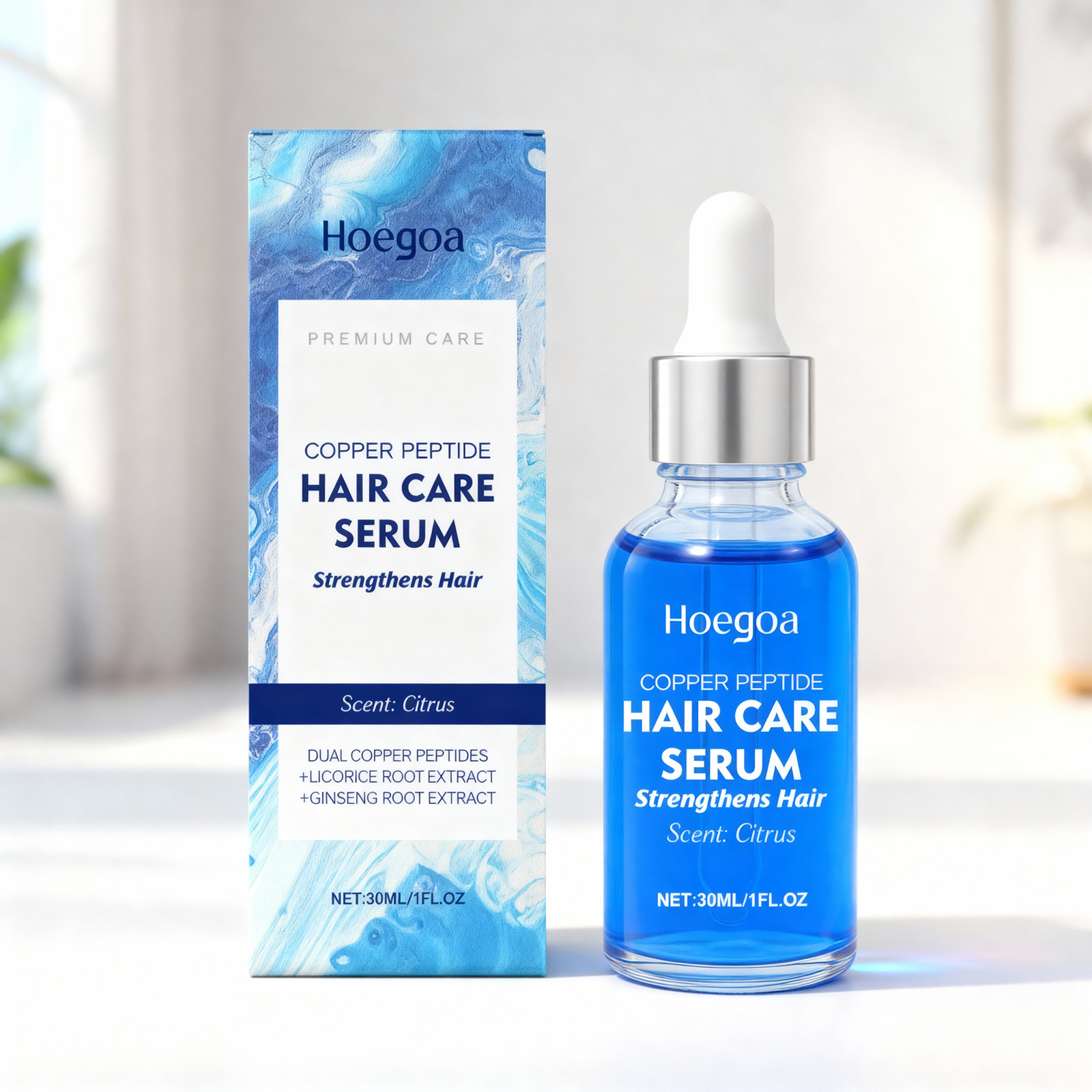 Suero Capilar con Péptidos de  - Hair Care Vegan reseña y precio