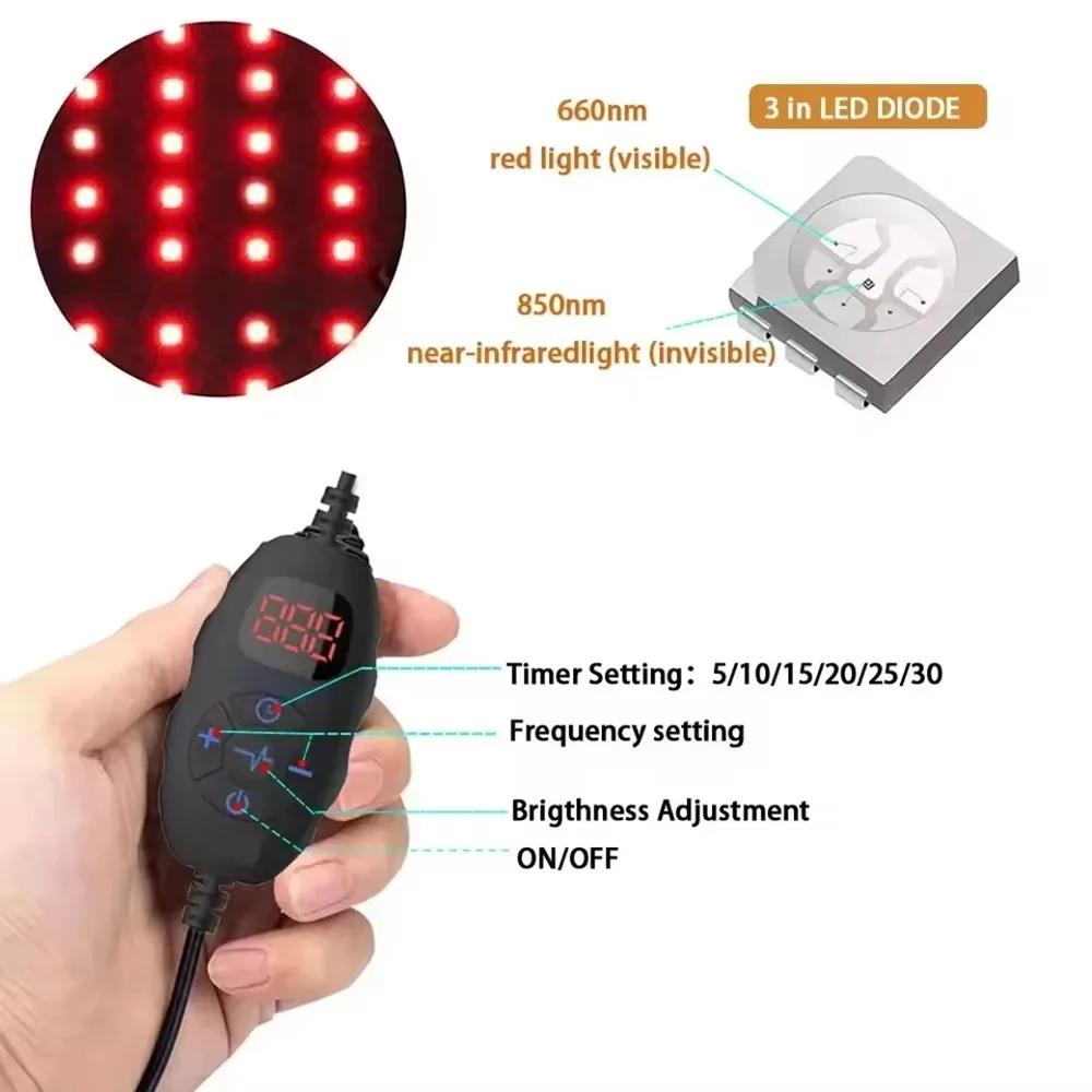 Gorro de terapia de luz roja L - Hair Care Vegan reseña y precio