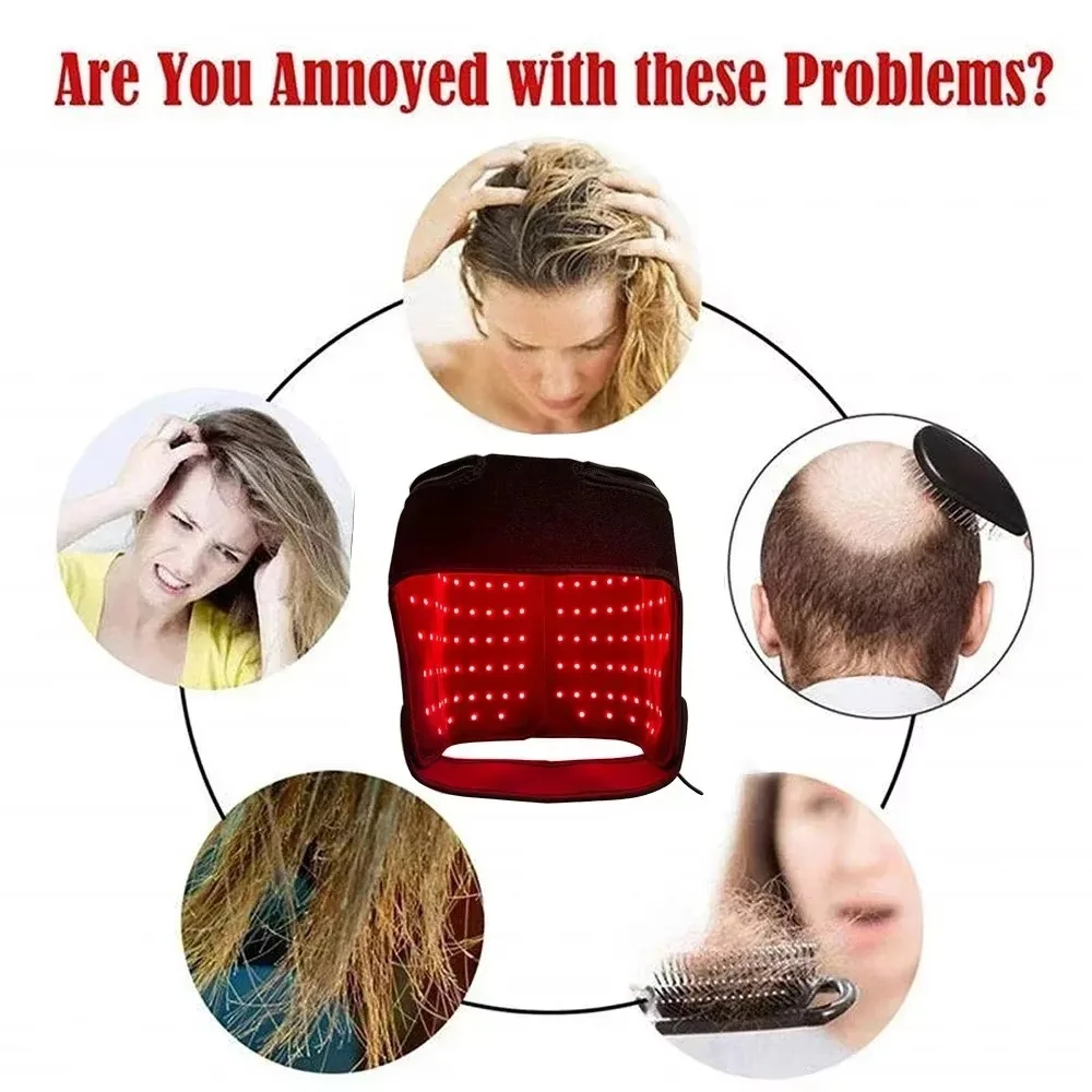 Gorro de terapia de luz roja L - Hair Care Vegan reseña y precio