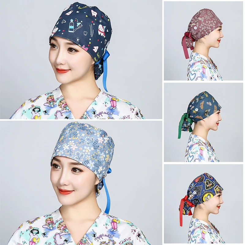 Gorro quirúrgico estampado de  - Hair Care Hospital reseña y precio