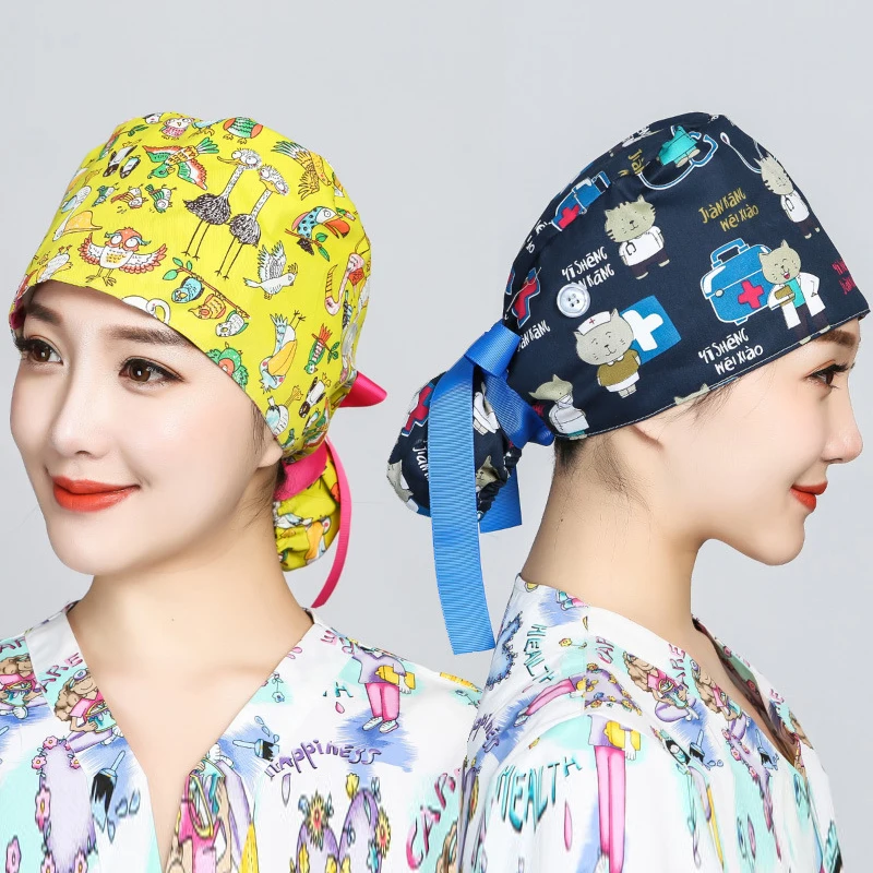 Gorro quirúrgico estampado de  - Hair Care Hospital reseña y precio