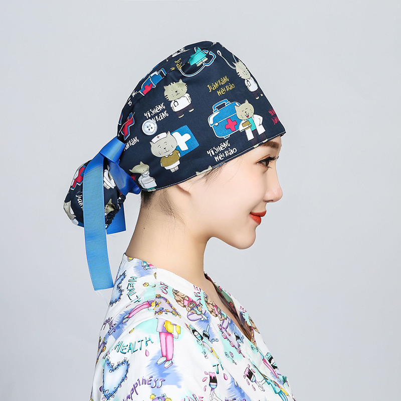 Gorro quirúrgico estampado de  - Hair Care Hospital reseña y precio