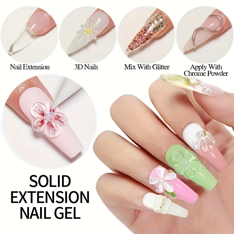 Gel de Uñas Transparente Antia - Hair Care Gel reseña y precio