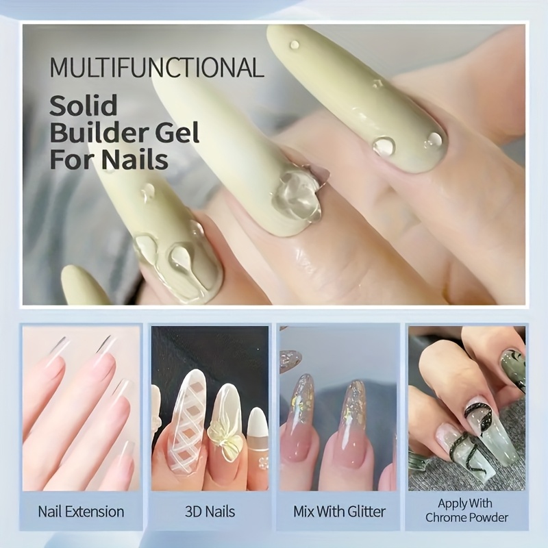 Gel de Uñas Transparente Antia - Hair Care Gel reseña y precio