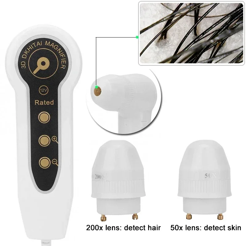 Analizador de Piel Portátil, D - Hair Care Hospital reseña y precio