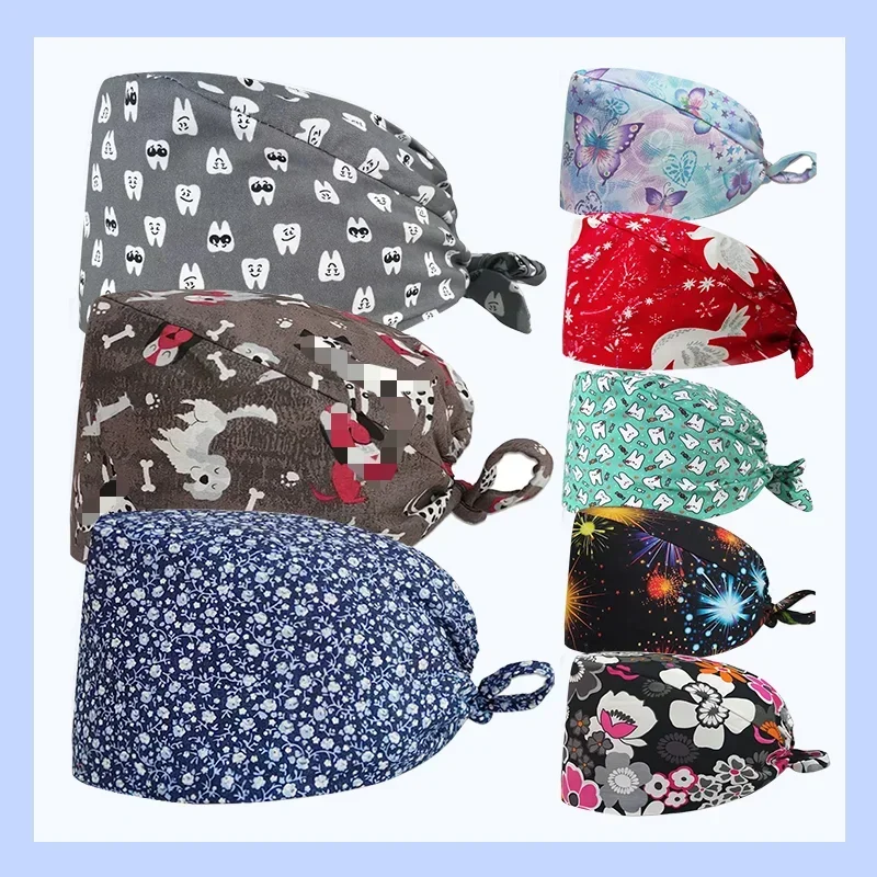 Gorro quirúrgico estampado de  - Hair Care Hospital reseña y precio