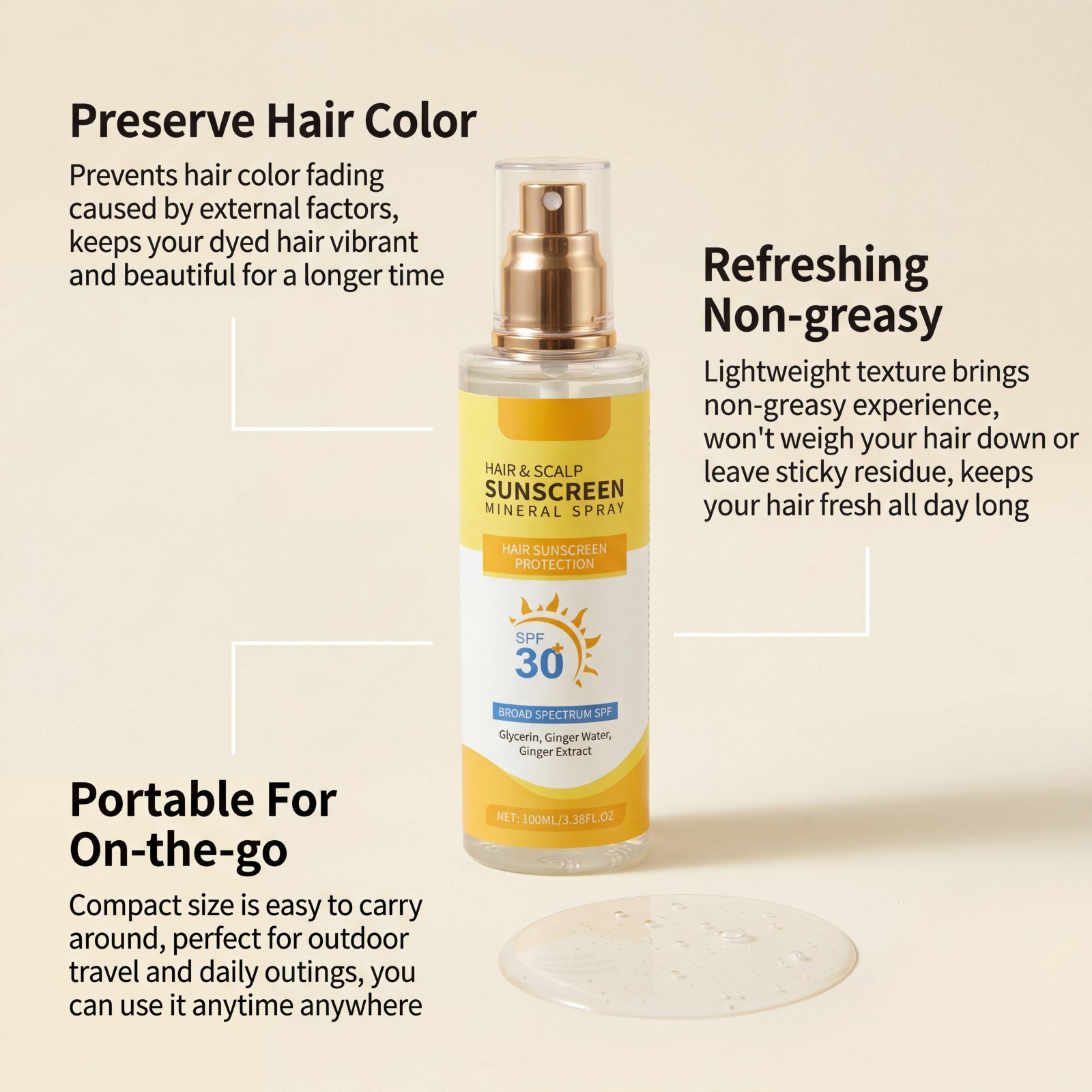 Spray para el Cuidado del Cuer - Hair Care Normal reseña y precio