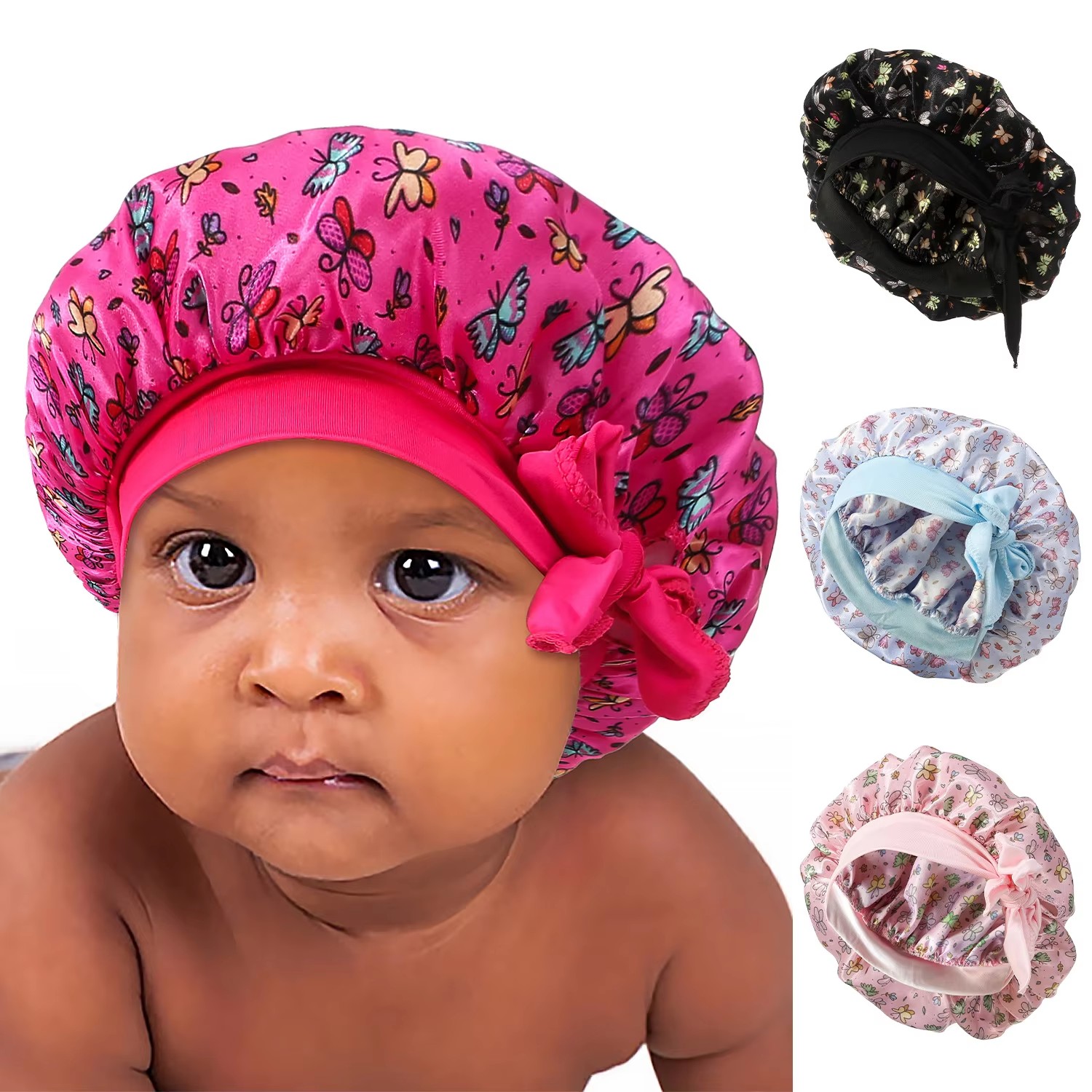 Gorro de satén para el cuidado - Hair Care For 5 Year Old Girl reseña y precio